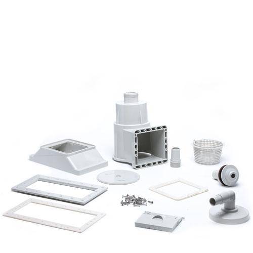 Genuine Hayward Wide Mouth Through The Wall Skimmer W/ Complete Return & Fittings - WaterTrendsStore - 1476