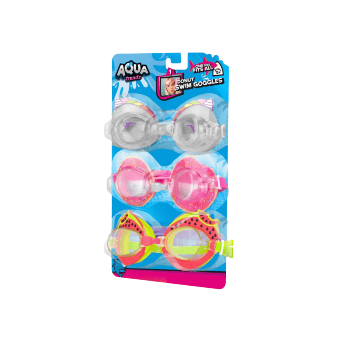 Girls Goggles (3 Pack) - WaterTrendsStore - 3332