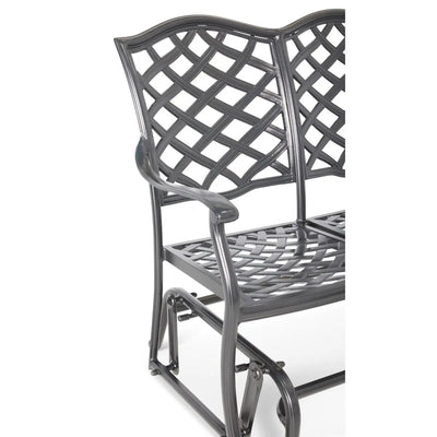Hanley Cast Double Glider W/ Cushion - WaterTrendsStore - Flax - 17563