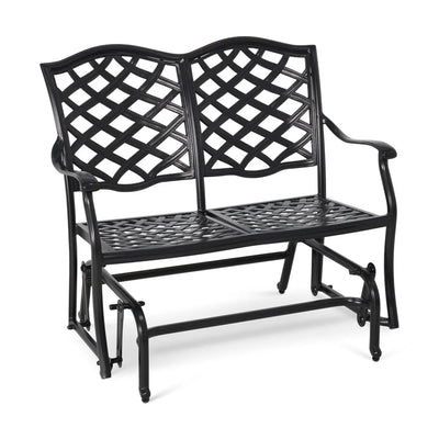 Hanley Cast Double Glider W/ Cushion - WaterTrendsStore - Flax - 17563