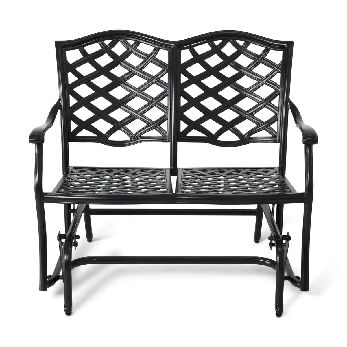 Hanley Cast Double Glider W/ Cushion - WaterTrendsStore - Flax - 17563