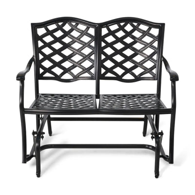 Hanley Cast Double Glider W/ Cushion - WaterTrendsStore - Flax - 17563