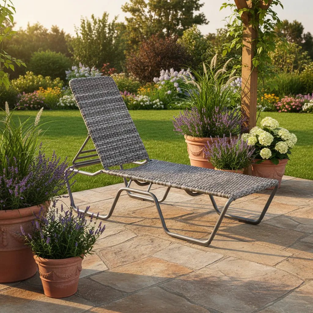 Kabana Canola Seed Woven Chaise - WaterTrendsStore - 17258