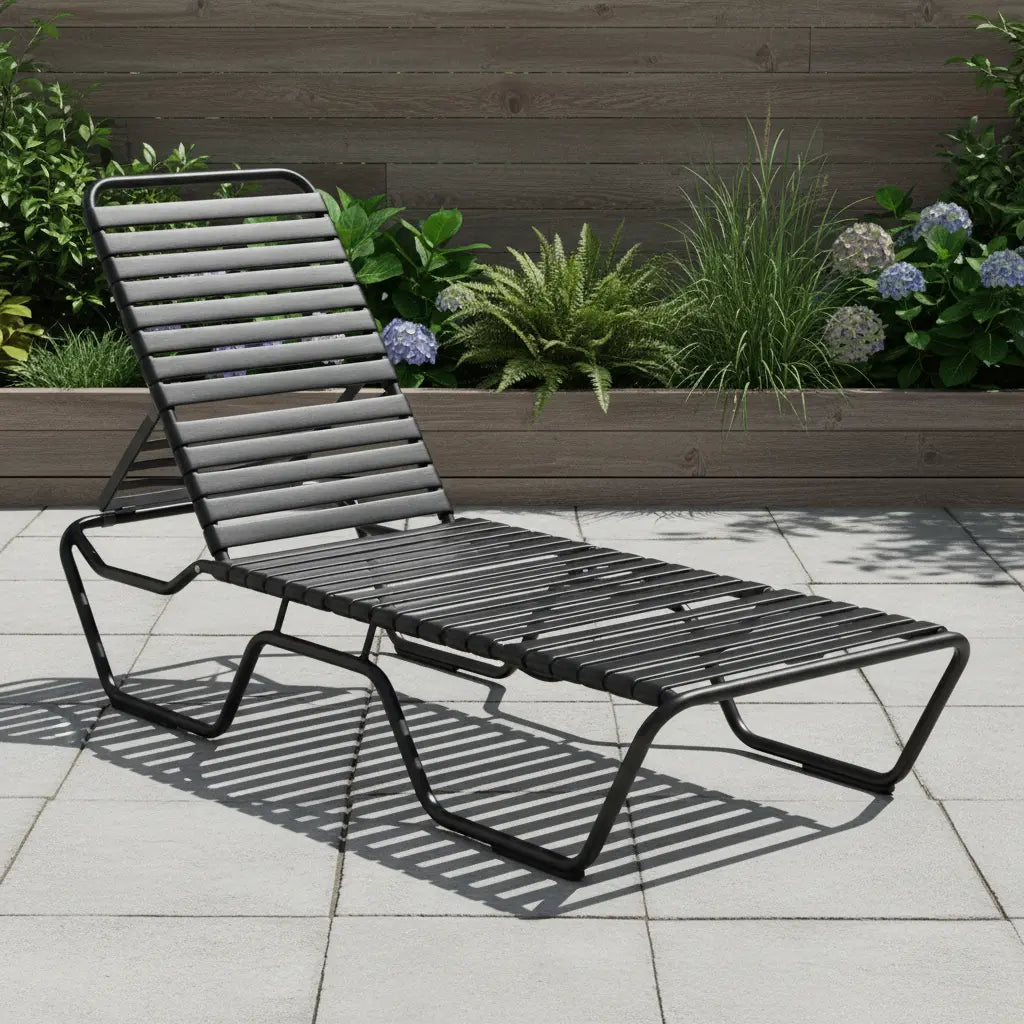 Kabana Ebony Strap Chaise - Contract Rated - WaterTrendsStore - 84581
