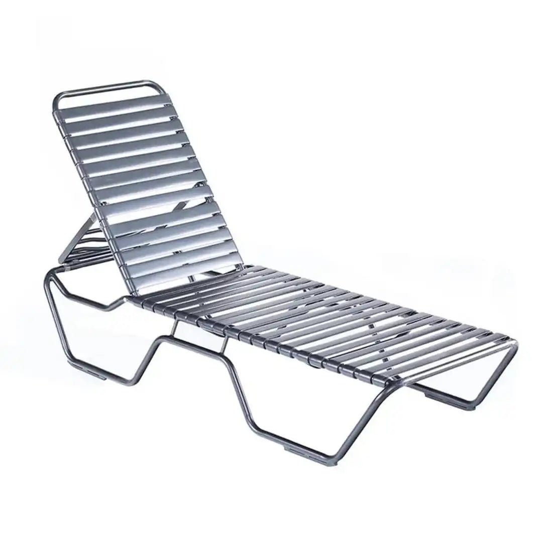 Kabana Grey Strap Chaise - Contract Rated - WaterTrendsStore - 17255