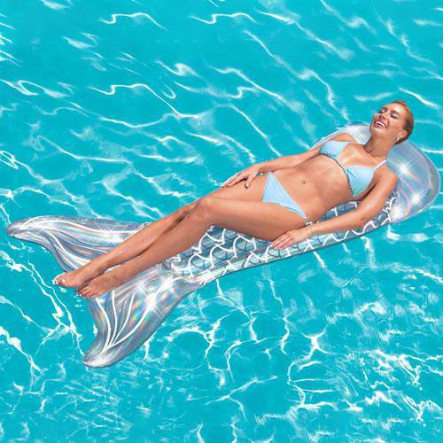 Mermaid Tale Inflatable Lounge Mattress - WaterTrendsStore - 1227