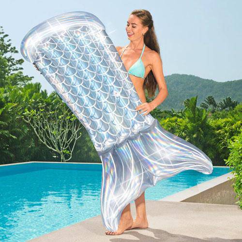 Mermaid Tale Inflatable Lounge Mattress - WaterTrendsStore - 1227