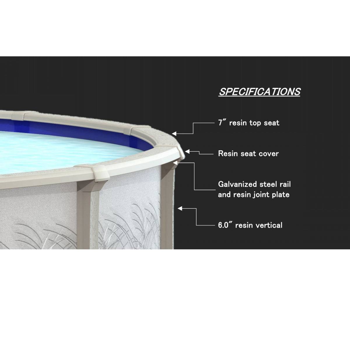Mirage Self Install Pool - 54" W/ Gold Equipment Package - WaterTrendsStore - 21' Round - 