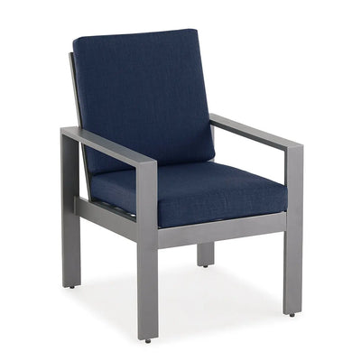 Newport Grey 5 Piece Dining Group - Spectrum Indigo - WaterTrendsStore - 43407