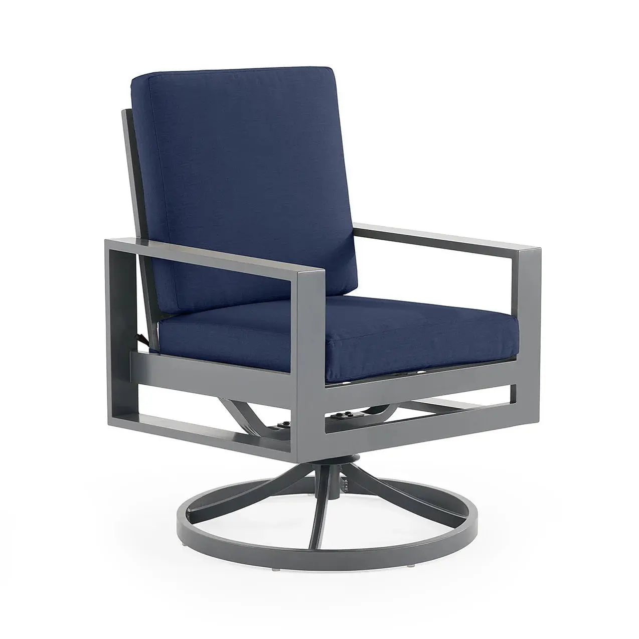 Newport Grey 7 Piece Dining Group - Spectrum Indigo - WaterTrendsStore - 43408