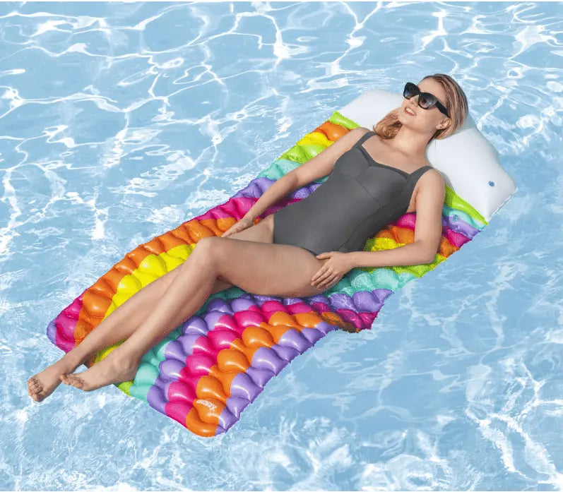Rainbow Dreams Inflatable Mattress - WaterTrendsStore - 3084