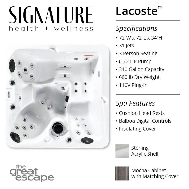 Signature Lacoste - WaterTrendsStore - 50519