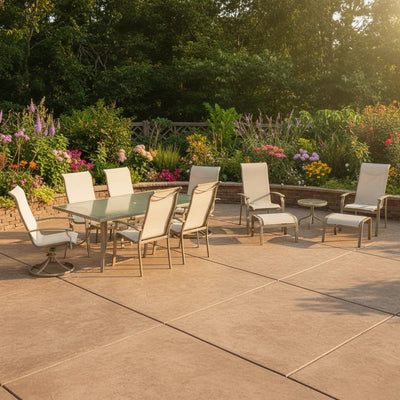 Solana 12 Piece Dining Chat Group - WaterTrendsStore