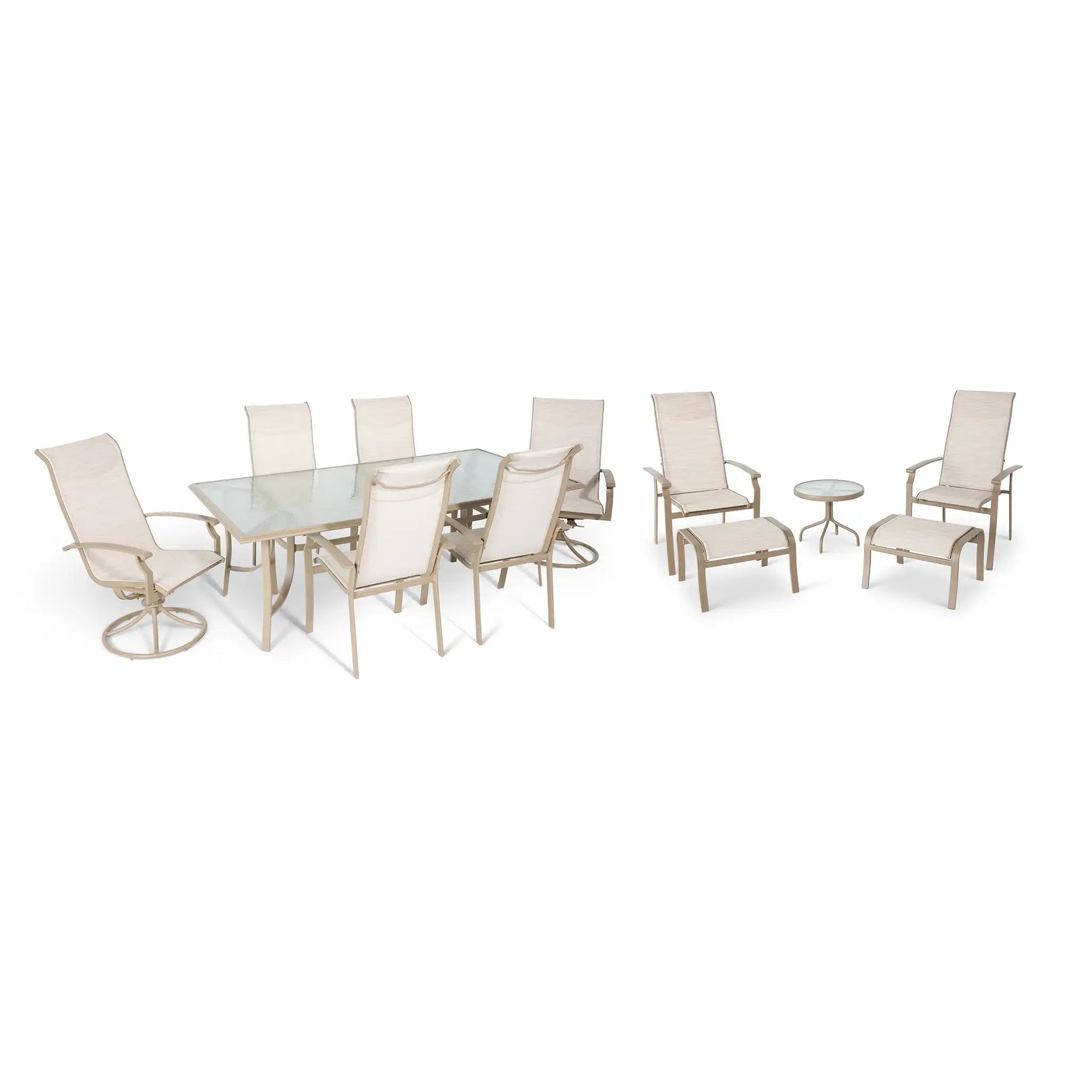 Solana 12 Piece Dining Chat Group - WaterTrendsStore - 61733/30421