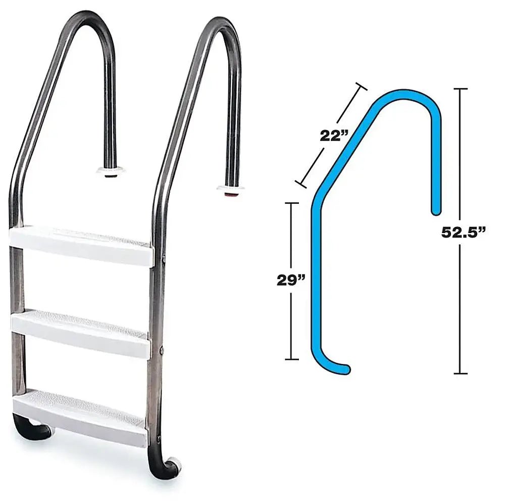 SS In - Ground Ladder - WaterTrendsStore - 9489