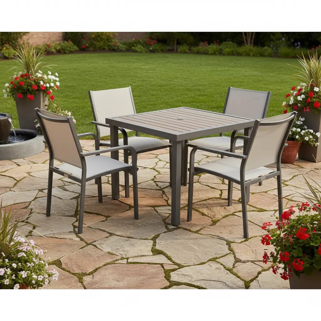 St. Kitts 5 Piece Sling Dining Group - WaterTrendsStore - 61938