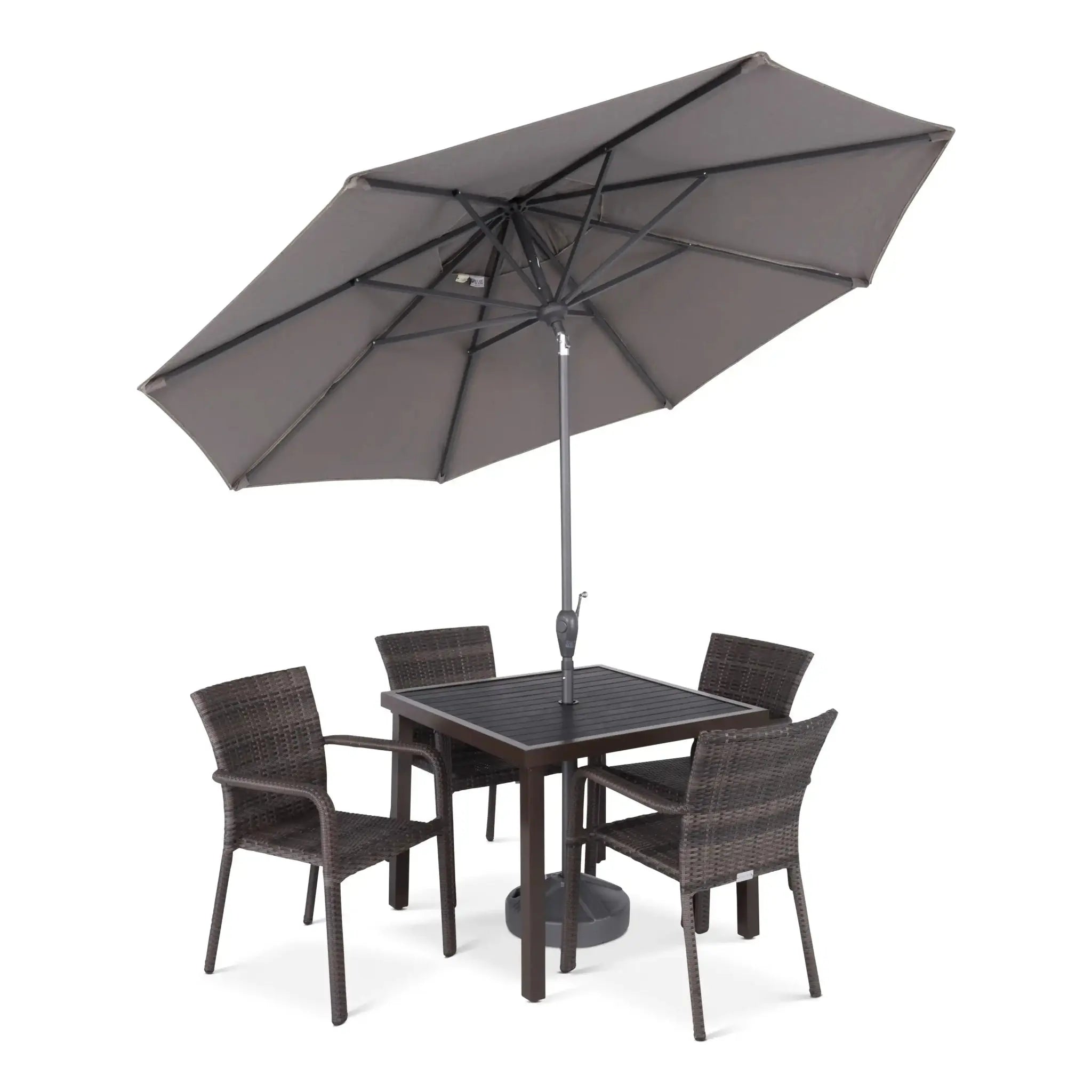 St. Kitts 5 Piece Woven Dining Group - WaterTrendsStore - 85065