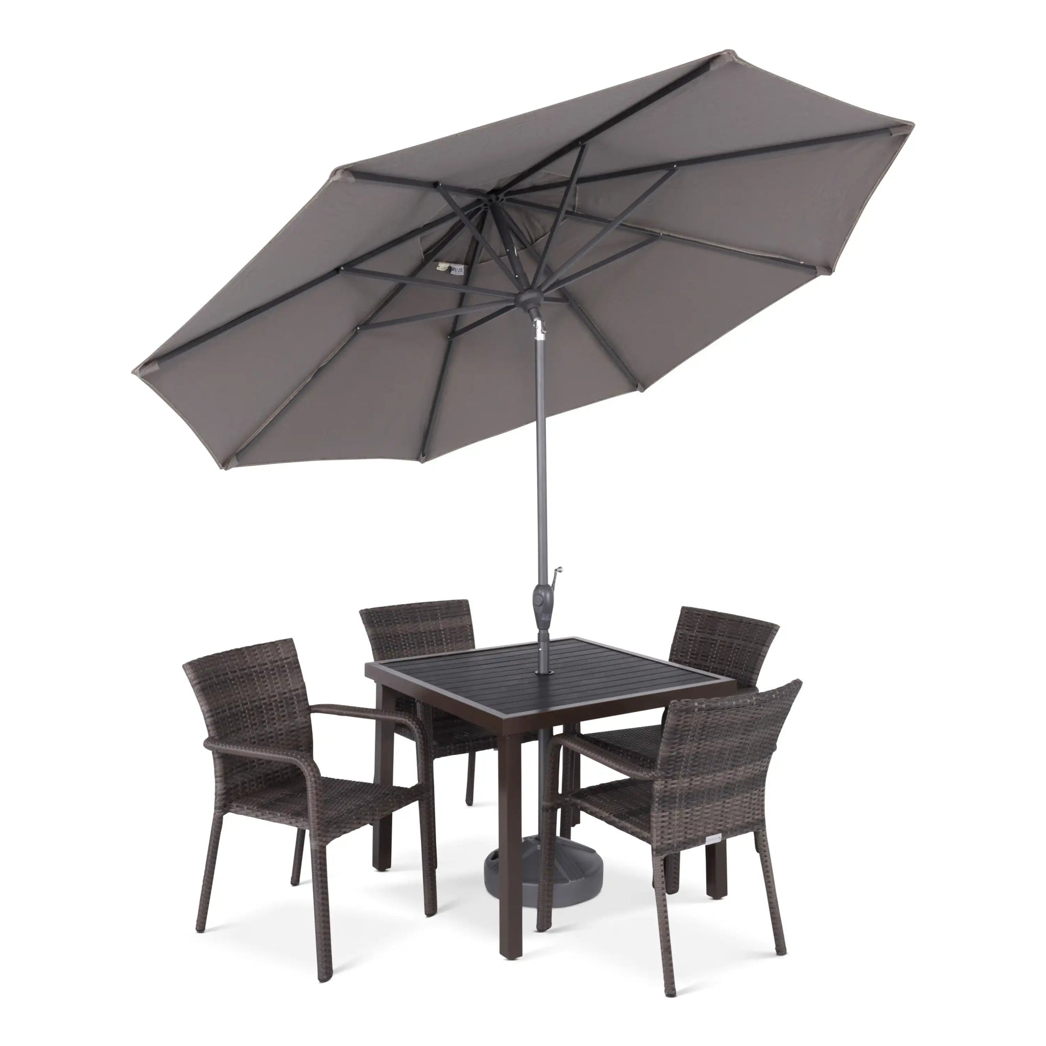 St. Kitts 5 Piece Woven Dining Group - WaterTrendsStore - 85065