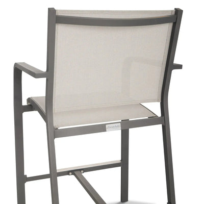 St. Kitts Sling Counter Height Stool - Graphite - WaterTrendsStore - 85713
