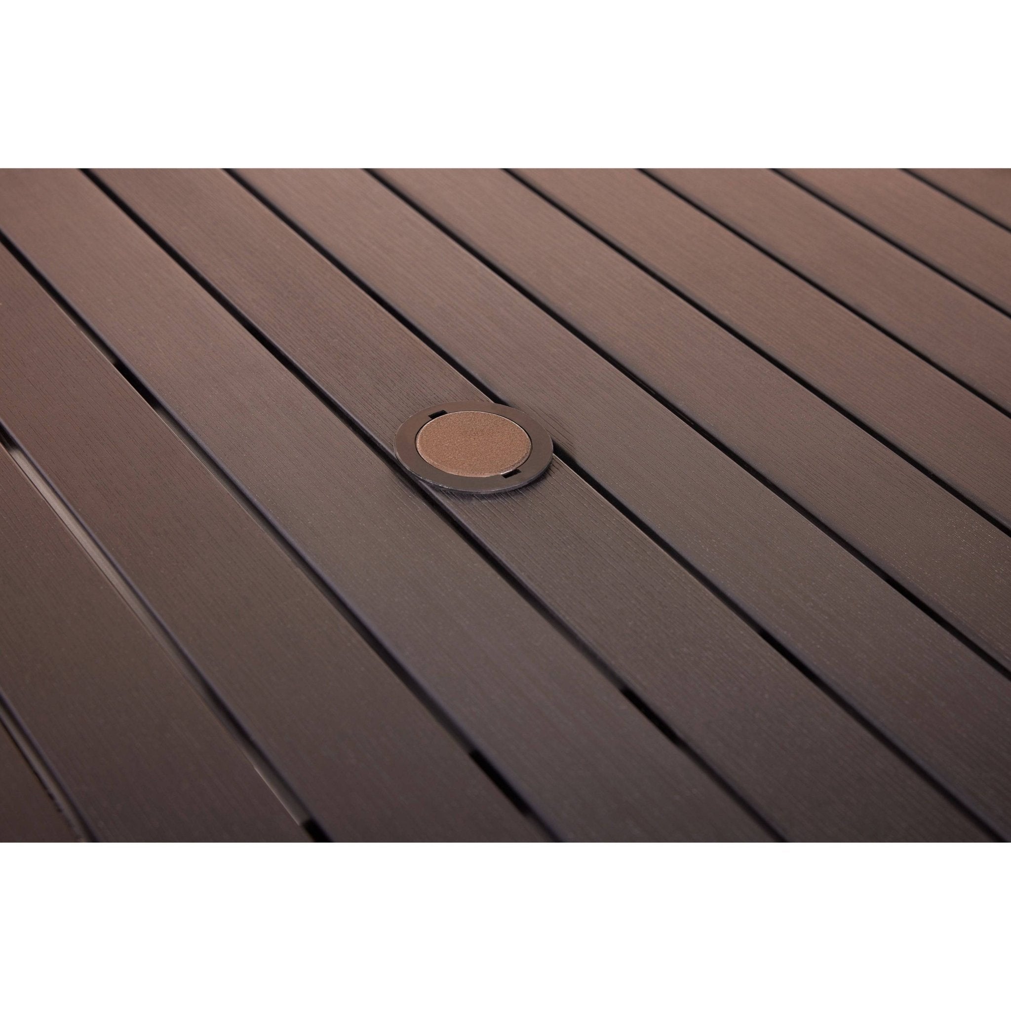 St. Kitts Woven 5 Piece Counter Height Group - Roasted Pecan - WaterTrendsStore - 85072