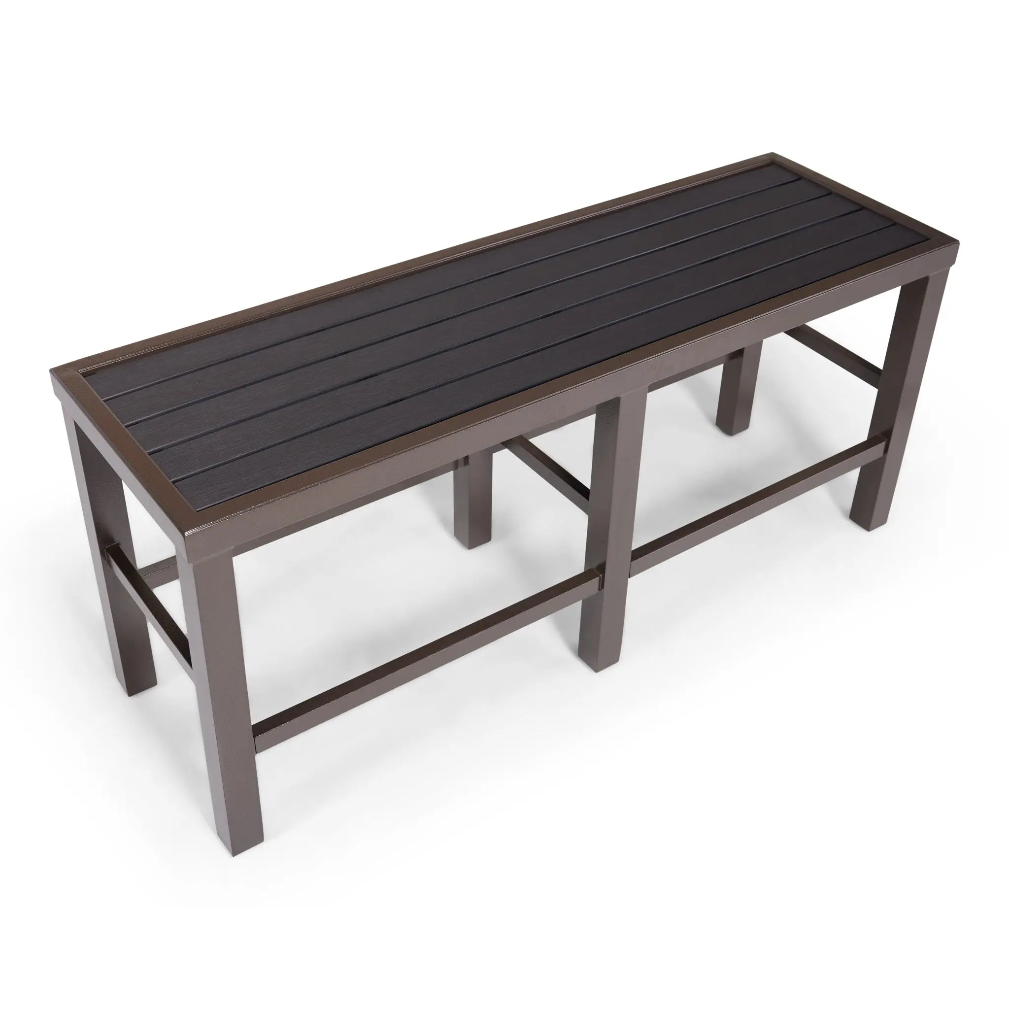 St. Kitts Woven 6 Piece Counter Height Group - Roasted Pecan - WaterTrendsStore - 85073