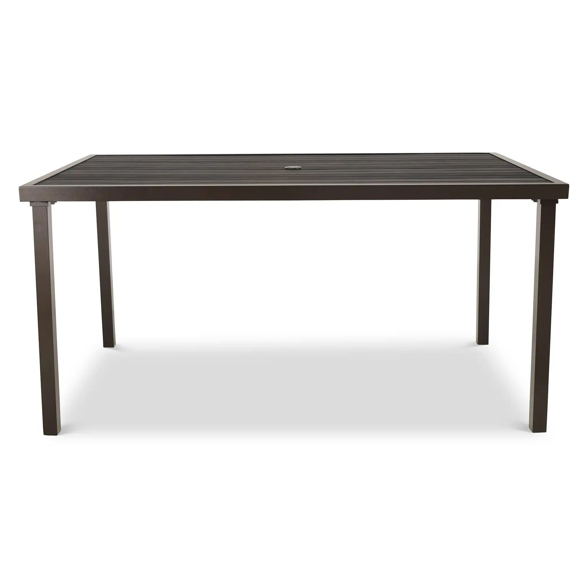 St. Kitts Woven 7 Piece Counter Height Group - Roasted Pecan - WaterTrendsStore - 85075