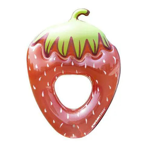 Strawberry Inflatable Ring - WaterTrendsStore - 9443