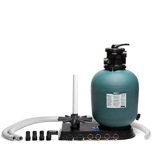 Swimpro 190T Filter W/ Tank, Base, Fittings, & Hoses - WaterTrendsStore - 9906