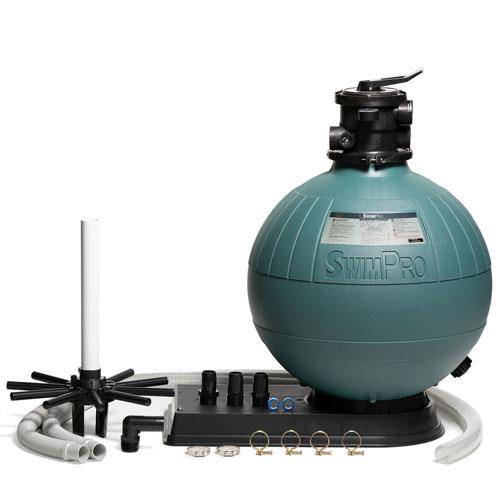Swimpro 256T Filter W/ Tank, Base, Fittings, & Hoses - WaterTrendsStore - 9674
