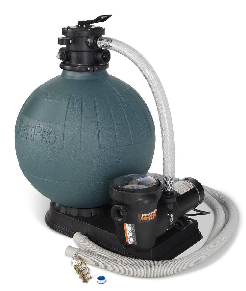 Swimpro 256T W/ 2.0 HP 2SPD Twist Lock Pump, Base, Fittings, & Hoses - WaterTrendsStore - 51027