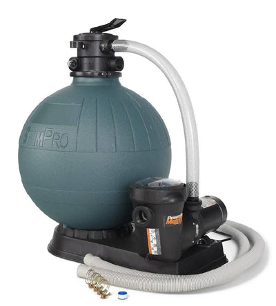 Swimpro 256T W/ 2.0 HP 2SPD Twist Lock Pump, Base, Fittings, & Hoses - WaterTrendsStore - 51027