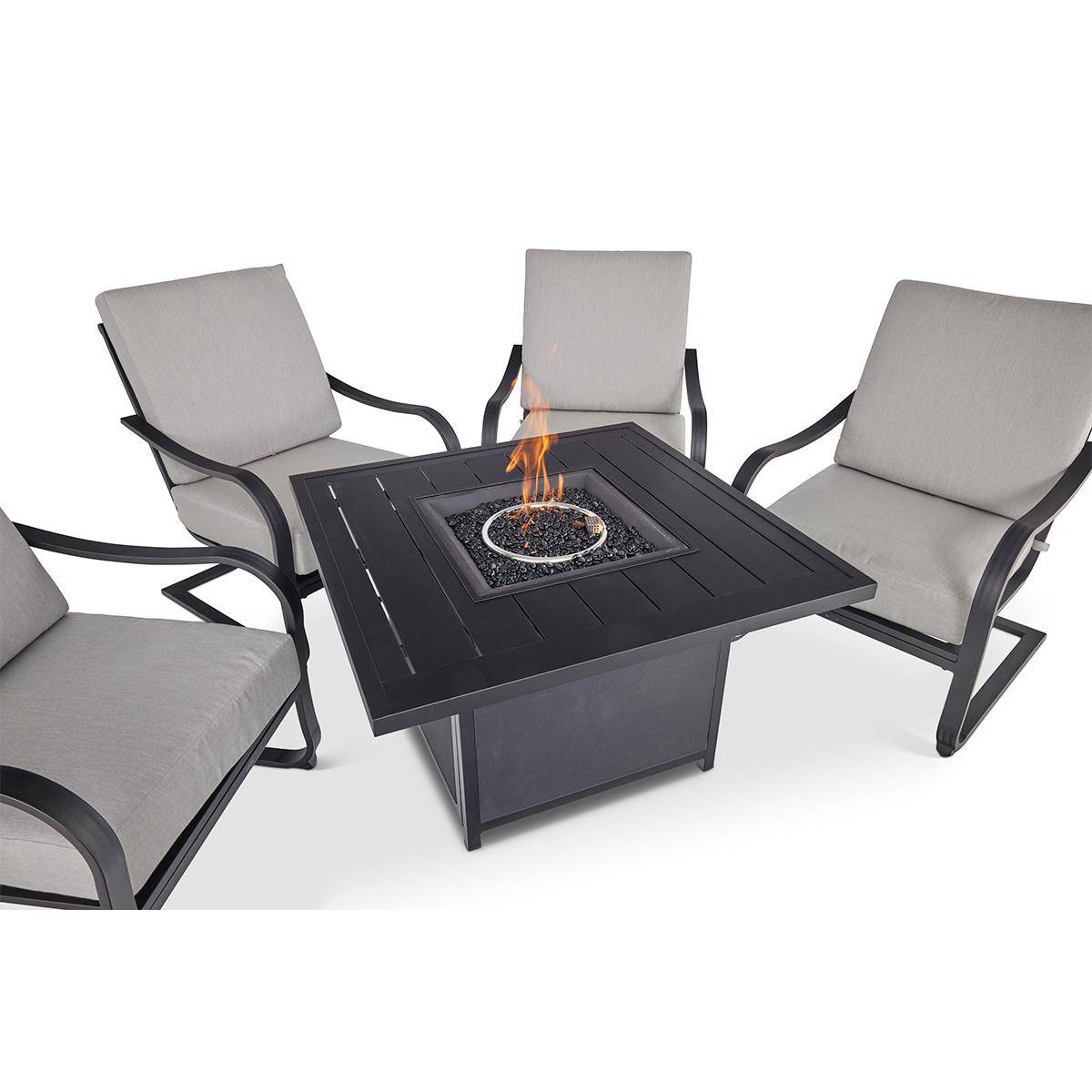 Wade 5 Piece Firepit Chat Group - WaterTrendsStore - 72280