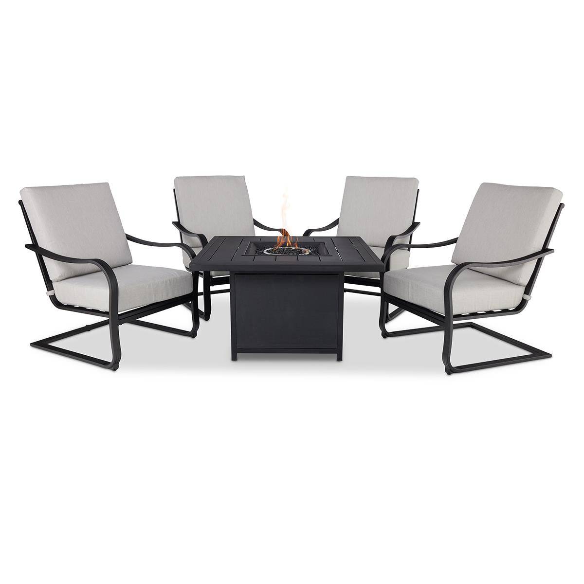 Wade 5 Piece Firepit Chat Group - WaterTrendsStore - 72280