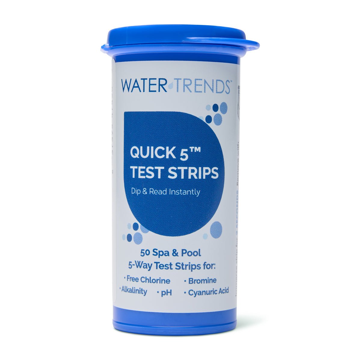 WATER TRENDS Quick 5 - in - 1 Test Strips (50 Pack) - WaterTrendsStore - 404