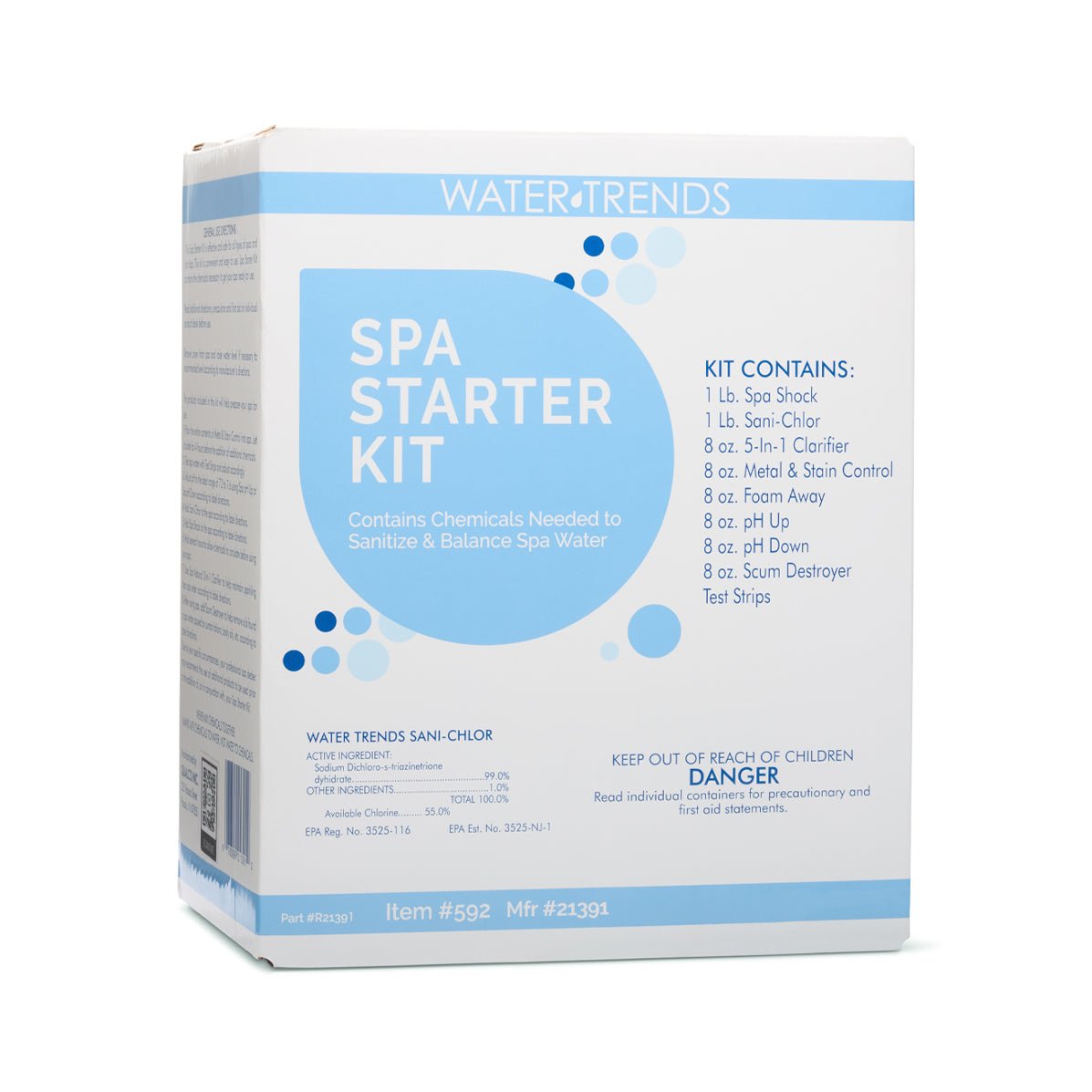 WATER TRENDS Spa Starter Kit - WaterTrendsStore - 592