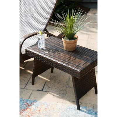 Waveland Woven Chaise Lounges (2 Pack) - WaterTrendsStore - Dark Brown - 