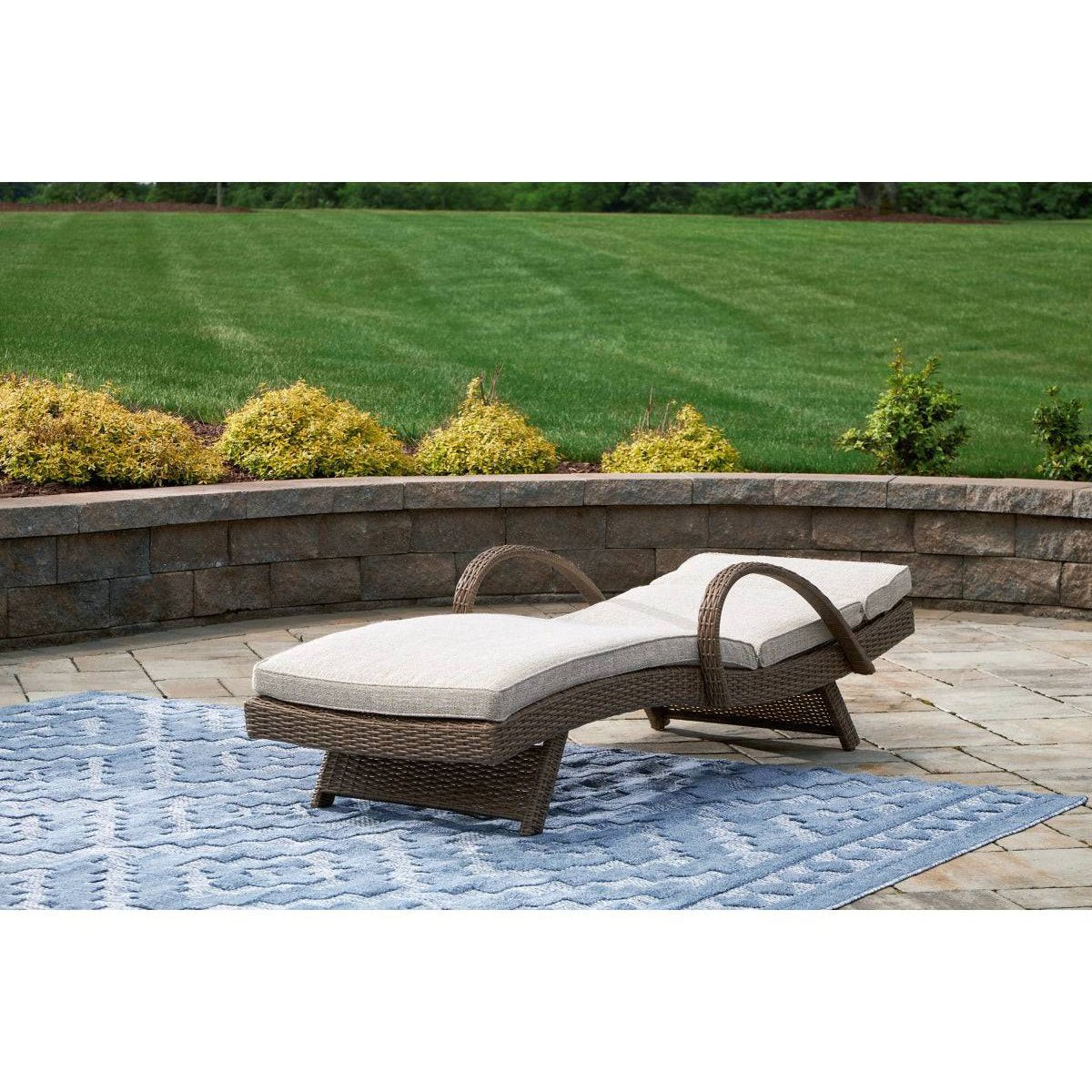Waveland Woven Chaise Lounges (2 Pack) - WaterTrendsStore - Dark Brown - 