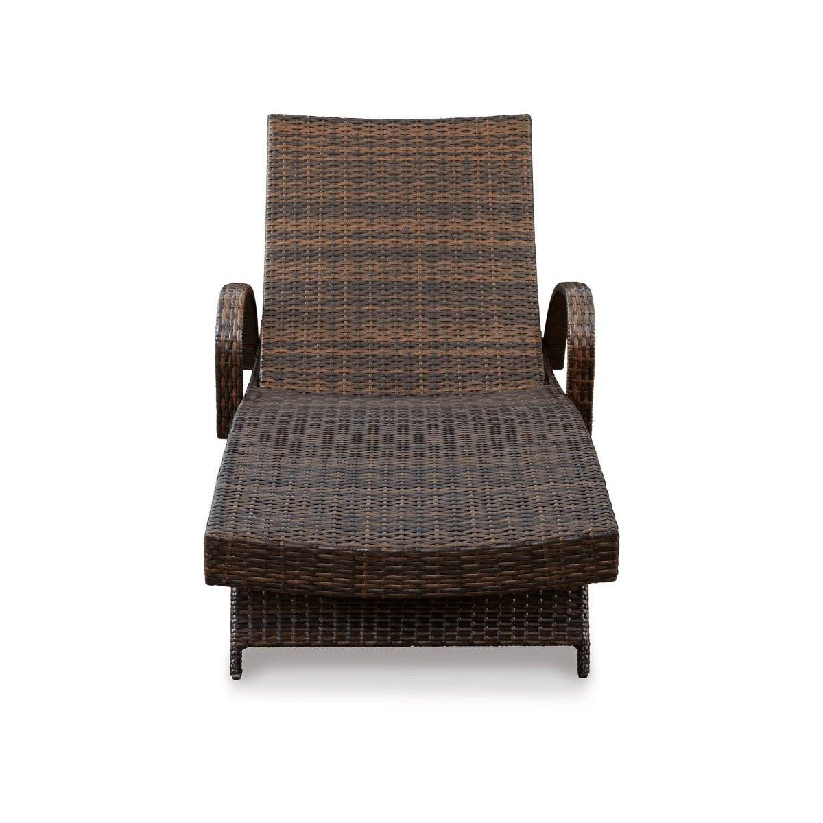 Waveland Woven Chaise Lounges (2 Pack) - WaterTrendsStore - Dark Brown - 32026