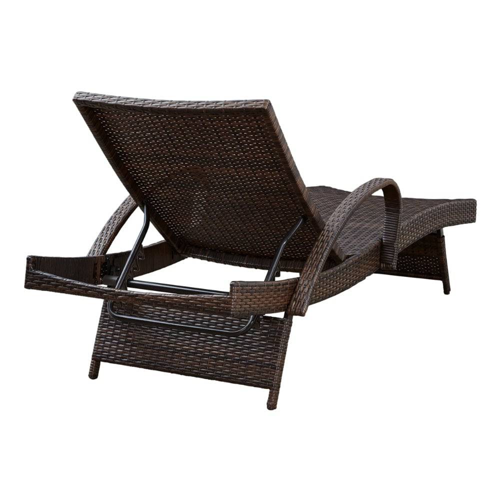 Waveland Woven Chaise Lounges (2 Pack) - WaterTrendsStore - Dark Brown - 32026