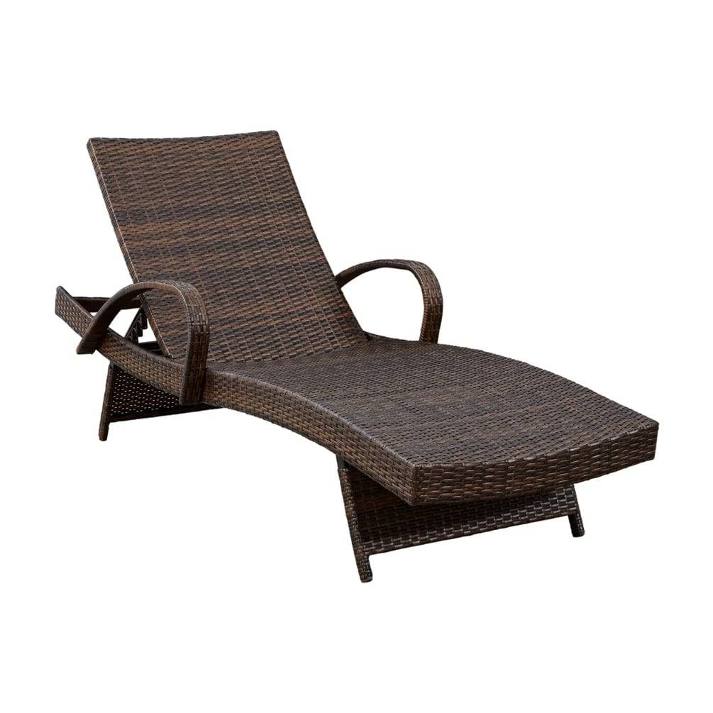 Waveland Woven Chaise Lounges (2 Pack) - WaterTrendsStore - Dark Brown - 32026