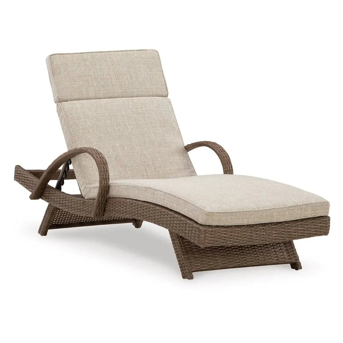 Waveland Woven Chaise Lounges (2 Pack) - WaterTrendsStore - Driftwood - 32028