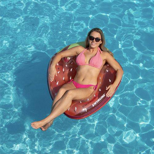 WT Inflatable Strawberry Ring - WaterTrendsStore - 9443