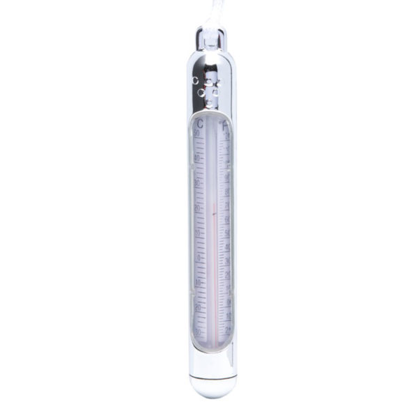 CHROME THERMOMETER