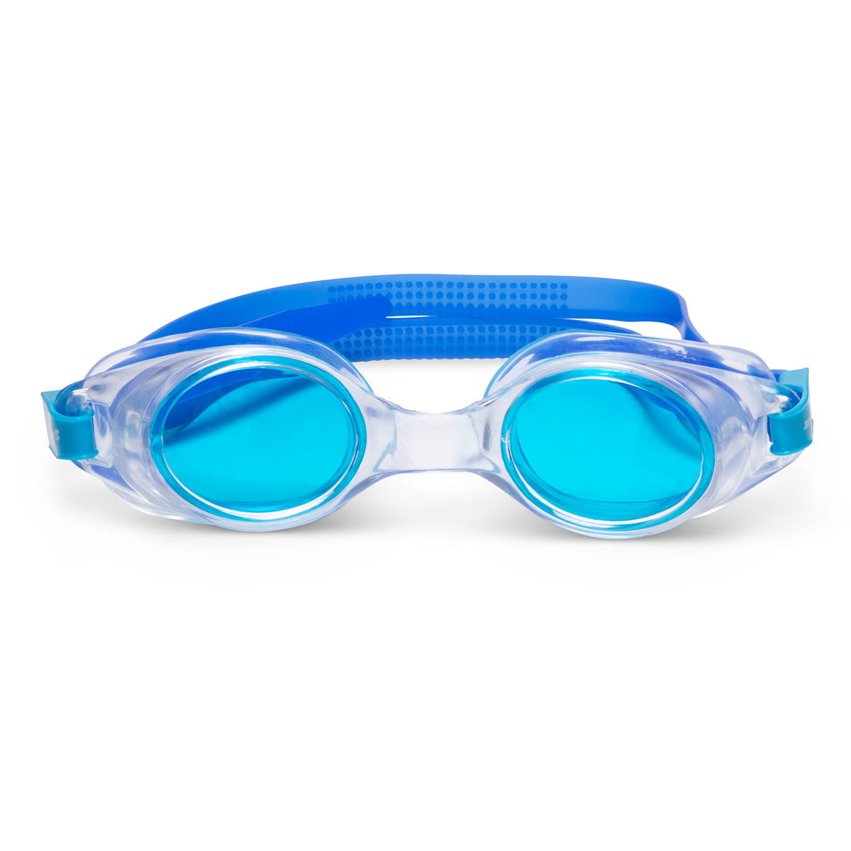 Blue fitness goggle